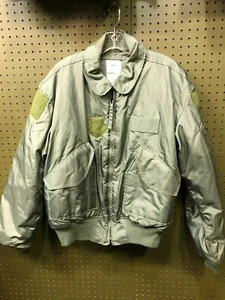 USAF FLIGHT/FLYERS WINTER/COLD WEATHER JACKET ALPHA IND FLAME RESISTANT 45/P - Picture 1 of 3
