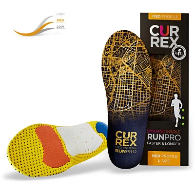 currexSole sole solette Runpro Med solette running corsa jogging scarpe sportive