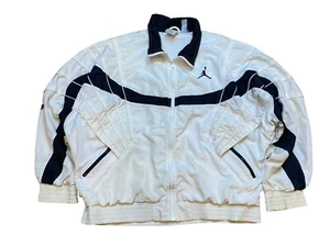 Vintage 90s Nike Air Jordan Flight Suit Track Jacket XL - Picture 1 of 12