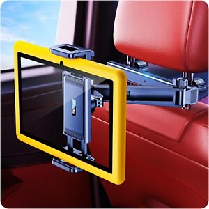 tablet ipad holder for car mount headrest Universal 4.7~12.9" Tablets Aluminum