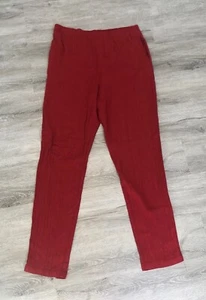 VTG DIANE VON FURSENBERG THE COLOR AUTHORITY Women's Red Pants Med Acetate rayon - Picture 1 of 5