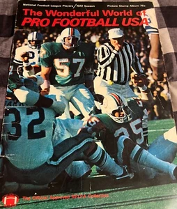 1972 NFLPA Stamp book with stamps - Picture 1 of 12