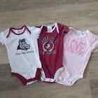 NWOT Rivalry Threads Infant Girls Florida State Seminoles 3 Piece Set Size 6-9M