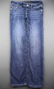 Express Damenjeans Stella Skinny niedriger Bund dicke Nähte Größe 0S (28 x 27) - Bild 1 von 10