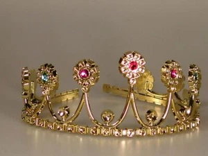 Prinzessin Krönchen Diadem Krone Karneval Fasching Kostüm Party - Bild 1 von 3