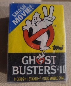 1989 Topps Ghostbusters II 2 Cards 88 Cards 11 Stickers 80s 1980s