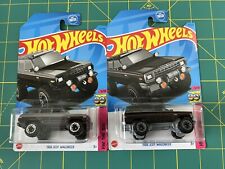 LOT OF 2 - 2023 HOT WHEELS 1988 JEEP WAGONEER HW: THE ‘80s BOTH COLOR VARIANTS