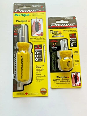 PICQUIC MULTIQUE / TEENY TURNER Screwdrivers - "Process Yellow" - Image 1 of 4