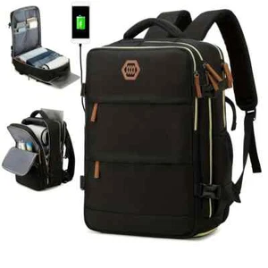 Large Capacity Women's Travel Backpack with Shoe Compartment Bag 3 - Picture 1 of 12
