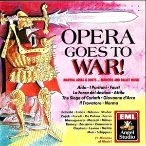 OPERA GOES TO WAR! / Martial Arias, Duets, Marches, Ballet - Sealed CD (1990) - Imagen 1 de 2