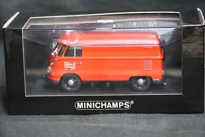 1:43 Minichamps 430 052270 VW T1 Kastenwagen 1966 "Feuerwehr Solingen", OVP - Bild 1 von 2