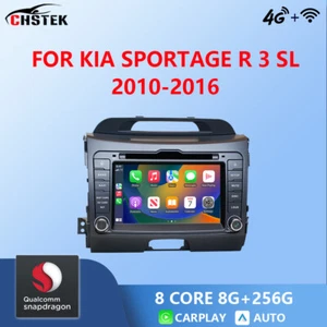 Android13 Car Radio Carplay for Kia Sportage R 3 SL 2010-2016 Bluetooth WIFI - Picture 1 of 10