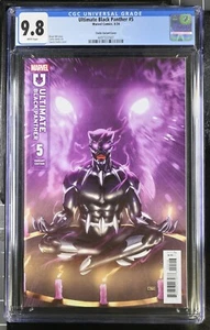 🐈⬛Ultimate Black Panther #5 MUY RARO 1:25 Variante Clarke CGC 9,8 casi nuevo/m GRATIS📦 - Imagen 1 de 2