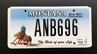 MT Montana THE RIDE OF YOUR LIFE  COWBOY HORSE KETTLE COW 2012  License Plate