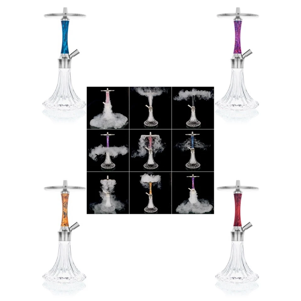 Aladin Epox 360 Pro mit 10 Blow-Off Möglichkeiten - Wasserpfeife - Shisha Hookah - Bild 1 von 1