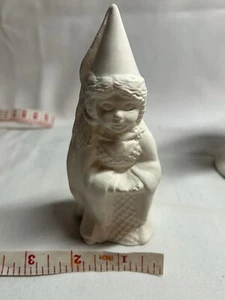 Enchantress Or Renaissance Girl Woman 5" Ceramic Bisque, Ready to Paint - Picture 1 of 3