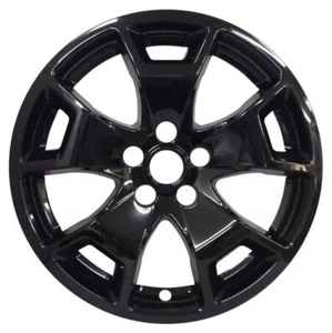 (1) One Gloss Black Wheel Skin FITS 2021-2023 Ford Bronco Sport 17" # 7968-GB - Picture 1 of 3