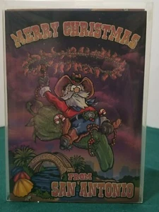 TARJETAS DE NAVIDAD SAN ANTONIO CON SOBRES HECHAS EN ITALIA BRILLO 10 5"X 7" - Imagen 1 de 4