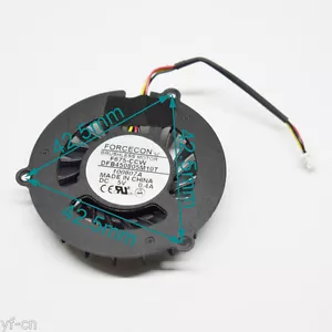 100pcs FORCECON DFB450805M10T 50x50x10mm 5010 5V 0.4A 19 Blades 3pin CPU Fan - Picture 1 of 5