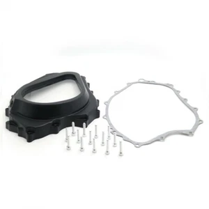 Black Custom Clutch Engine Cover For 2004-2007 Honda CBR 1000RR w/ gasket - Picture 1 of 7