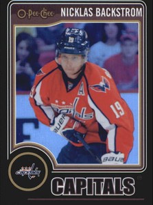 2014-15 O-Pee-Chee Black Rainbow #202 Nicklas Backstrom /100