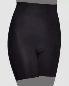 Commando Womens Black Solid Control High Waist Shorts Shapewear Size Medium - Picture 1 of 3