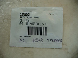 HARLEY REAR BRAKE CYLINDER RETAINING RINGS SPORTSTER 10995 6PCS. - Picture 1 of 2