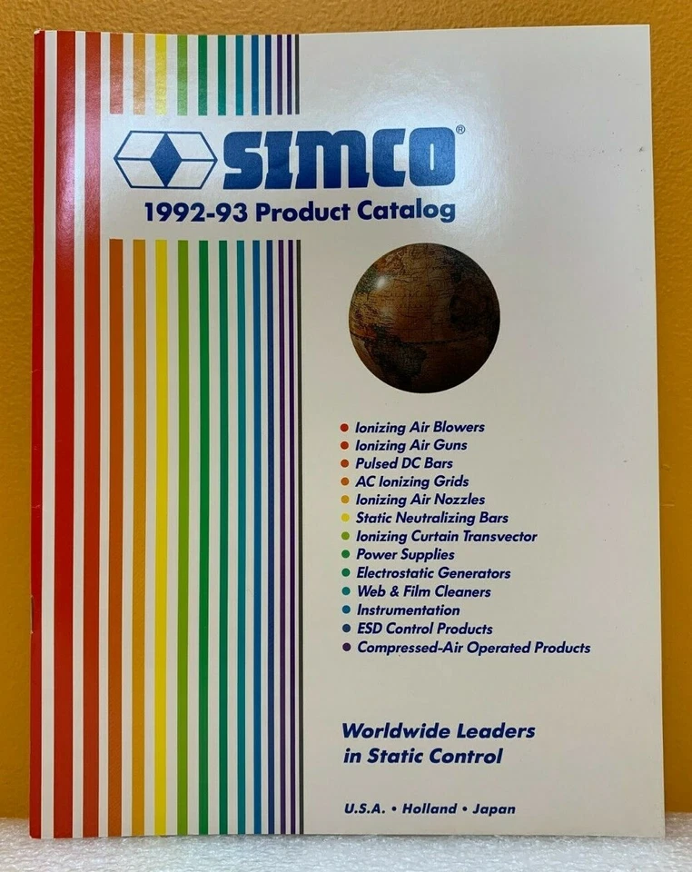 Catálogo de produtos Simco Company, Inc. 1992-93. - Imagem 1 de 1
