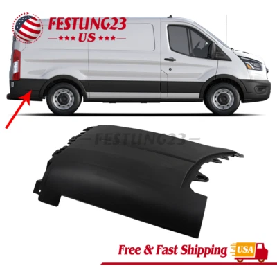 RIGHT PASSENGER REAR QUARTER PANEL TRIM MOLDING COVER FOR FORD TRANSIT 2015-2019 - Image 1 of 4