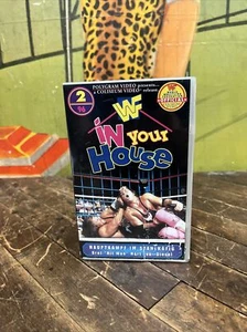 VINTAGE 1996 WWF IN YOUR HOUSE VHS TAPE WWE AWA NWA WCW NWO RETRO LEGENDS RARE!! - Picture 1 of 18
