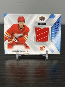 Matthew Phillips 2021-22 Upper Deck Series 2 Rookie Materials Jersey RM-MP - Picture 1 of 2