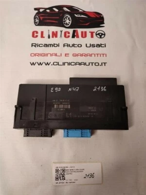 6135 9160186 CENTRALINA MODULO DI CONTROLLO BMW Serie 3 E92 Coupé 1995 di 906536 - Immagine 1 di 2
