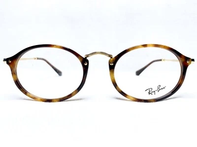 NEW Ray Ban RB2547V 5494 Unisex Brown Havana Oval Eyeglasses Frames 51/21~140 - Image 1 of 4