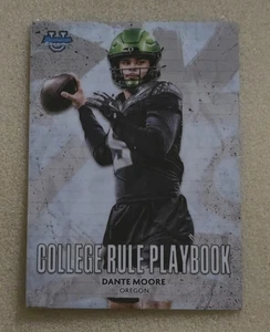 2025 Bowman U Chrome DONTE MOORE College Rule Playbook Oregon Ducks #CRP-15 - Picture 1 of 2