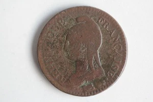 Monnaie 2 Décimes Dupré An 4 A Paris (56433) - Picture 1 of 3