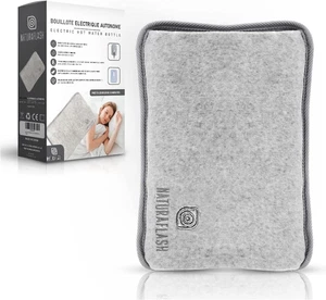 Borsa Dell'Acqua Calda Elettrica Ricaricabile Morbida Confortevole, Tessuto Morb - Foto 1 di 12