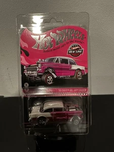 🔥 2025 Hot Wheels RLC LA Convention '55 Chevy Bel Air Gasser Pink Party Car 🔥 - Picture 1 of 1
