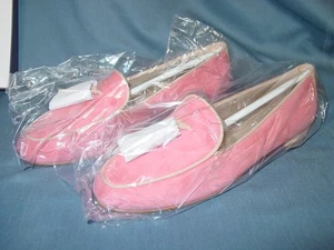 Jon Josef Women's Gretel Tassel Loafers Pink Suede 10 M Classic Comfort - Picture 1 of 8