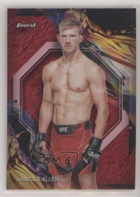 2024 Topps Finest UFC Uncommon Red Shimmer Refractor Arnold Allen #116 - Image 1 of 2