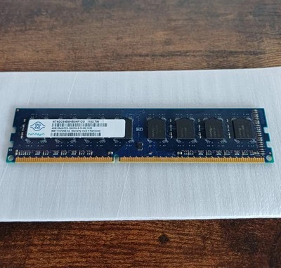 Memoria RAM 4 Gb DDR3 10600U -[ 1333Mhz ] NANYA 240 PIN - PC3 - Desktop  - Immagine 1 di 2