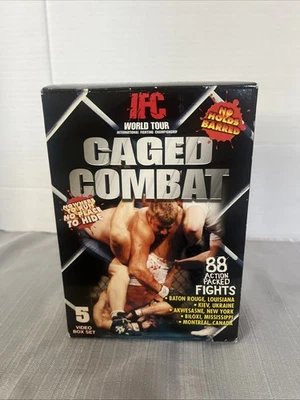 IFC World Tour Caged Combat VHS Box Set 88 Fights Paul Varleans Dan Severn - Image 1 of 4