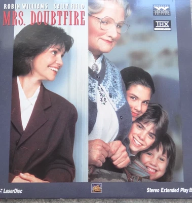 Mrs Doubtfire US Vintage Laser Disc LD Film Video CD Laserdisk Englisch 90er - Bild 1 von 3
