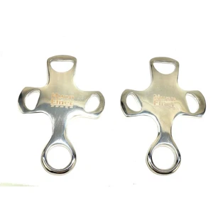 Nunn Finer Cross Road Hackamore Cheeks - Picture 1 of 1