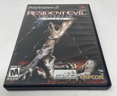 Resident Evil: Outbreak File #2 (Sony PlayStation 2, 2005) PS2 No Manual Tested - Image 1 of 4
