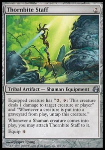 Thornbite Staff - Medium Play MTG Morningtide - Picture 1 of 1