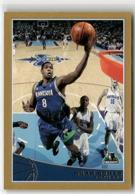 2009-10 TOPPS #166 RYAN GOMES GOLD MINNESOTA TIMBERWOLVES /2009 - Image 1 of 2