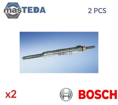 0 250 212 006 ENGINE GLOW PLUGS BOSCH 2PCS FOR KIA SPORTAGE,CARENS III,MAGENTIS - Image 1 of 4