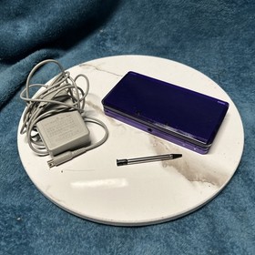 Nintendo 3DS Midnight Purple Handheld Console System CTR-001 Tested