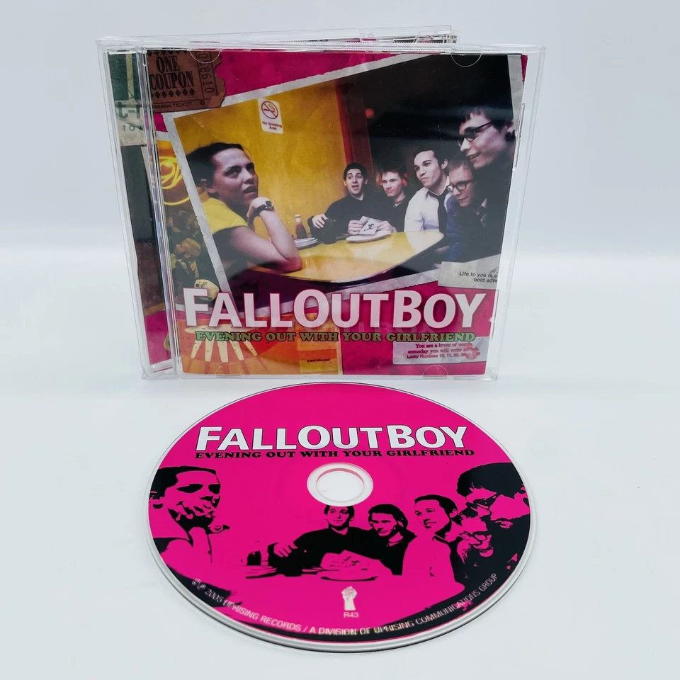 Fall Out Boy - Evening Out with Your Girlfriend (CD, 2005) RARE, VGC Disc - Image 1 of 4