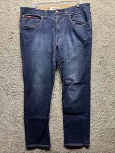 Jeans uomo Mountain Khakis denim originale taglia 38x32 100% cotone biologico - Foto 1 di 10
